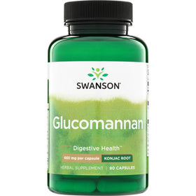 Swanson Glucomannan 665 mg 90 Caps