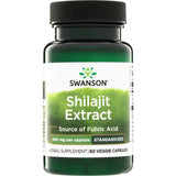 Swanson Shilajit ekstrakt 400 mg – 60 veg. kapsula za energiju i vitalnost