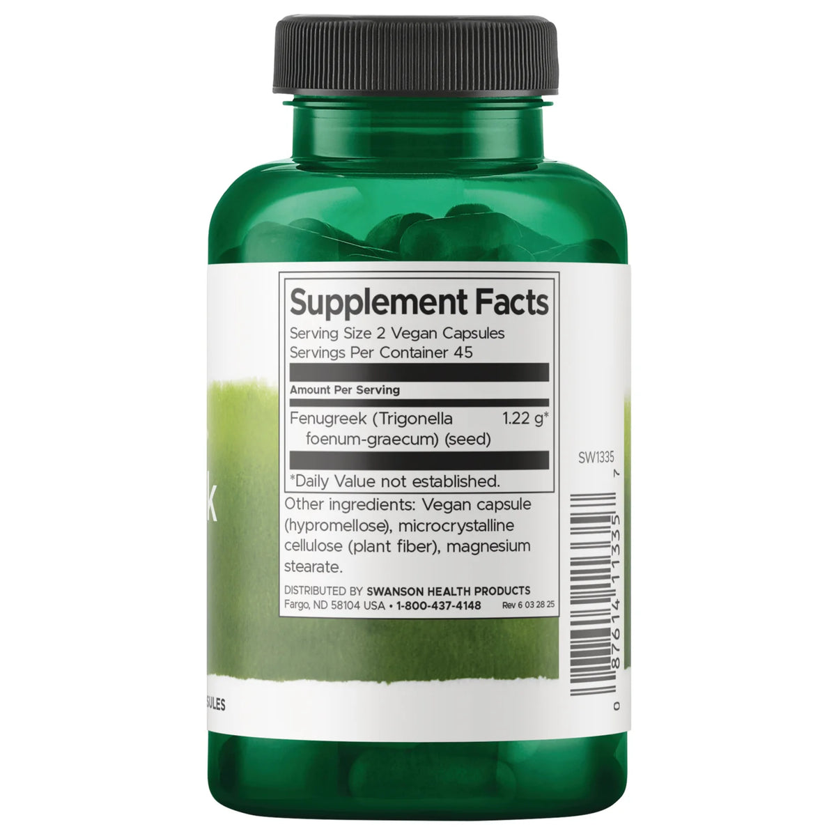 Swanson Piskavica 610 mg – 90 veg. kapsula za šećer u krvi i vitalnost