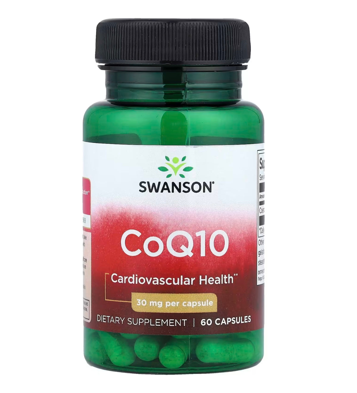 Swanson CoQ10 30 mg – 60 veg. kapsula za srce i ćelijsku energiju