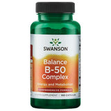Swanson B-50 Complex – 100 veg. kapsula, B vitamini za energiju i nervni sistem