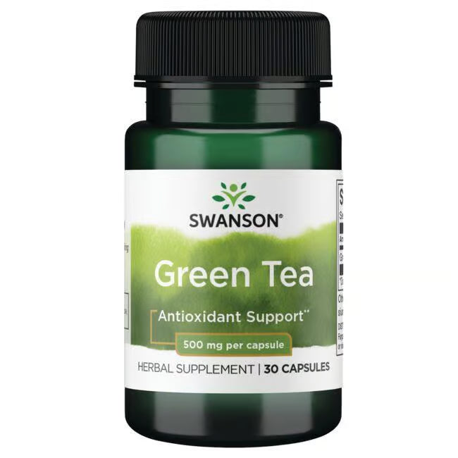 Swanson Ekstrakt zelenog čaja 500 mg – 30 kapsula za metabolizam i antioksidativnu zaštitu