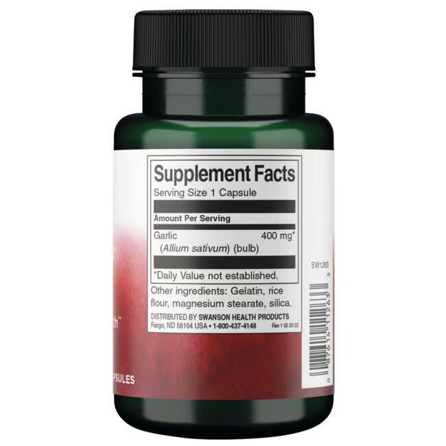 Swanson Bijeli luk 400 mg – 60 kapsula za srce i imunitet