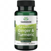 Swanson Ginger&Turmeric - 90 kaps.