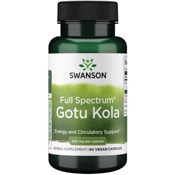 Swanson Gotu Kola 435 mg - 60 veg. kaps.