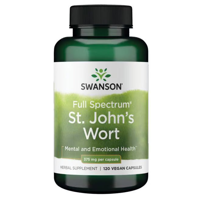 Swanson Kantarion 375 mg – 120 veg. kapsula za raspoloženje i smirenost