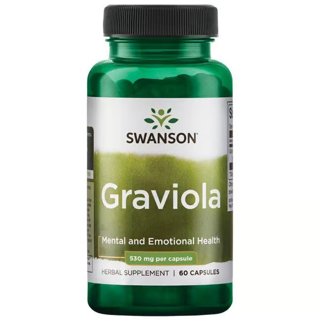 Swanson Graviola 530 mg – 60 kapsula za podršku imunitetu