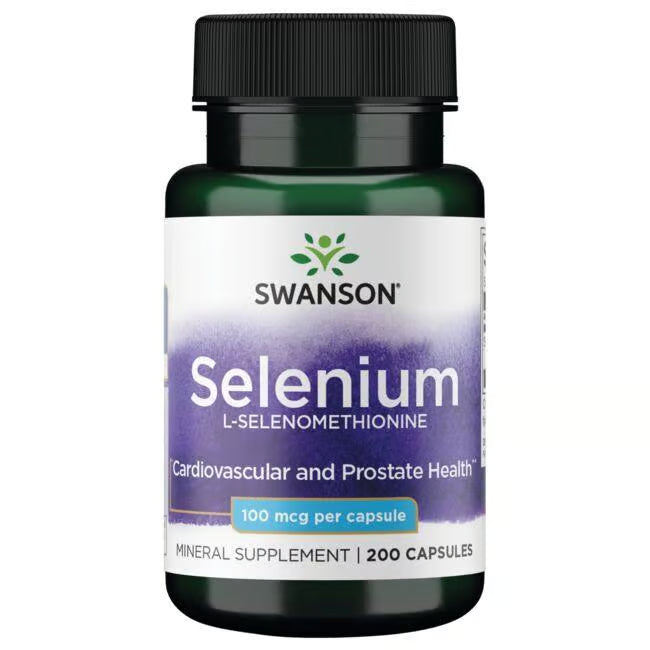 Swanson Selen 100 mcg – 200 veg. kapsula za imunitet i štitnu žlijezdu