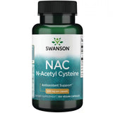 Swanson NAC N-acetil cistein 600 mg – 100 veganskih kapsula, prekursor glutationa