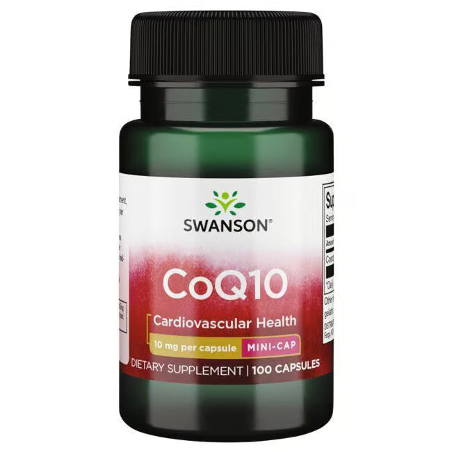 Swanson CoQ10 10 mg – 100 kapsula za srce i ćelijsku energiju