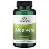 Swanson Aloe Vera 25 mg – 100 softgel kapsula za varenje i želudac