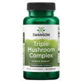 Swanson Triple Mushroom Complex – 30 kapsula, tri gljive za imunitet