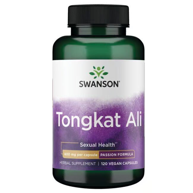 Swanson Tongkat Ali 400 mg – 120 veg. kapsula za energiju i izdržljivost