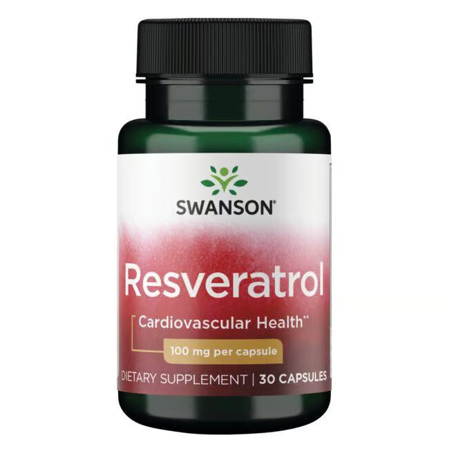 Swanson Resveratrol 100 mg – 30 kapsula za srce i antioksidativnu zaštitu