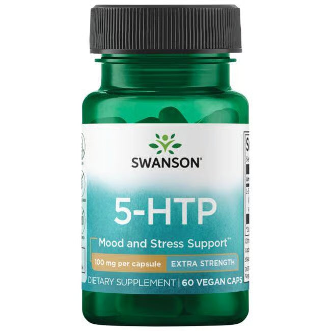 Swanson 5-HTP 100 mg – 60 veg. kapsula za miran san i stabilno raspoloženje