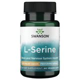 Swanson L-Serin 500 mg – 60 veg. kapsula za san i rad mozga