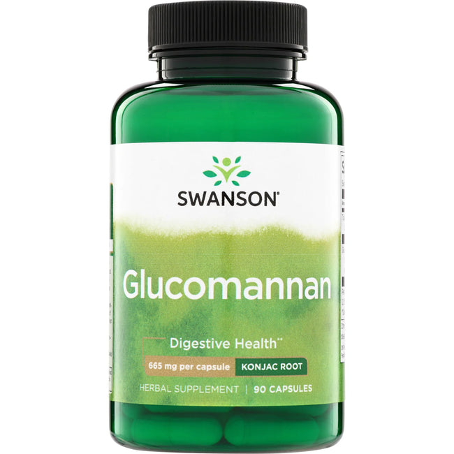 Swanson Glukomanan 665 mg – 90 kapsula za sitost i kontrolu apetita